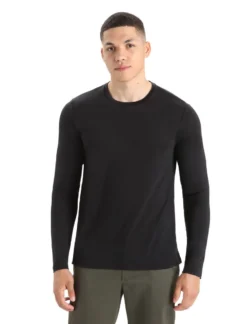 Icebreaker Sphere II LS Tee Herren Black
