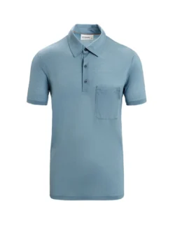 Icebreaker Drayden SS Polo Herren Blue
