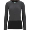 Icebreaker 125 ZoneKnit LS Crew Damen Grau