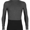 Icebreaker ZoneKnit 260 LS Half Zip Herren Grey