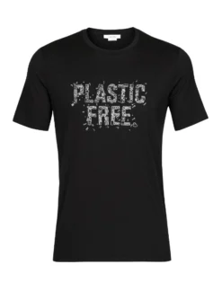 Icebreaker Tech Lite II SS Tee Plastic Free Herren Black