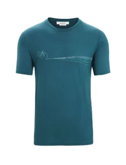Icebreaker Tech Lite II SS Tee Cadence Herren Green