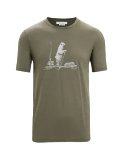 Icebreaker Tech Lite II SS T Polar Paddle Herren Loden