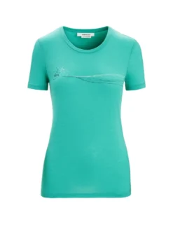 Icebreaker Tech Lite II SS Tee Cadence Damen Fresh