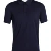 Icebreaker Tech Lite II SS Polo Herren Navy