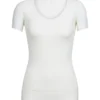 Icebreaker Siren SS Sweetheart Damen Weiß