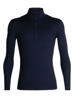 Icebreaker 200 Oasis LS Half Zip Herren Midnight