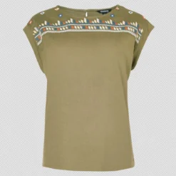 Sherpa Tharu SS Top Damen Grün