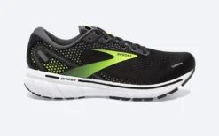 Brooks Ghost 14E Herren Schwarz Grün
