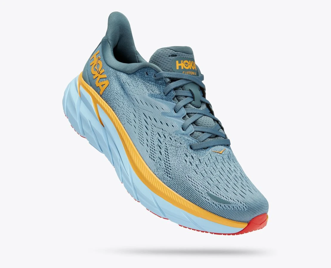 Hoka Clifton 8EE Wide Herren Blue 1 Hoka Clifton 8EE Wide Herren Blue