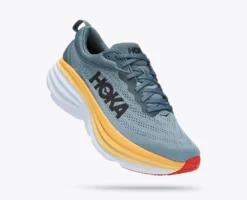 Hoka Bondi 8 Herren Blaugrau
