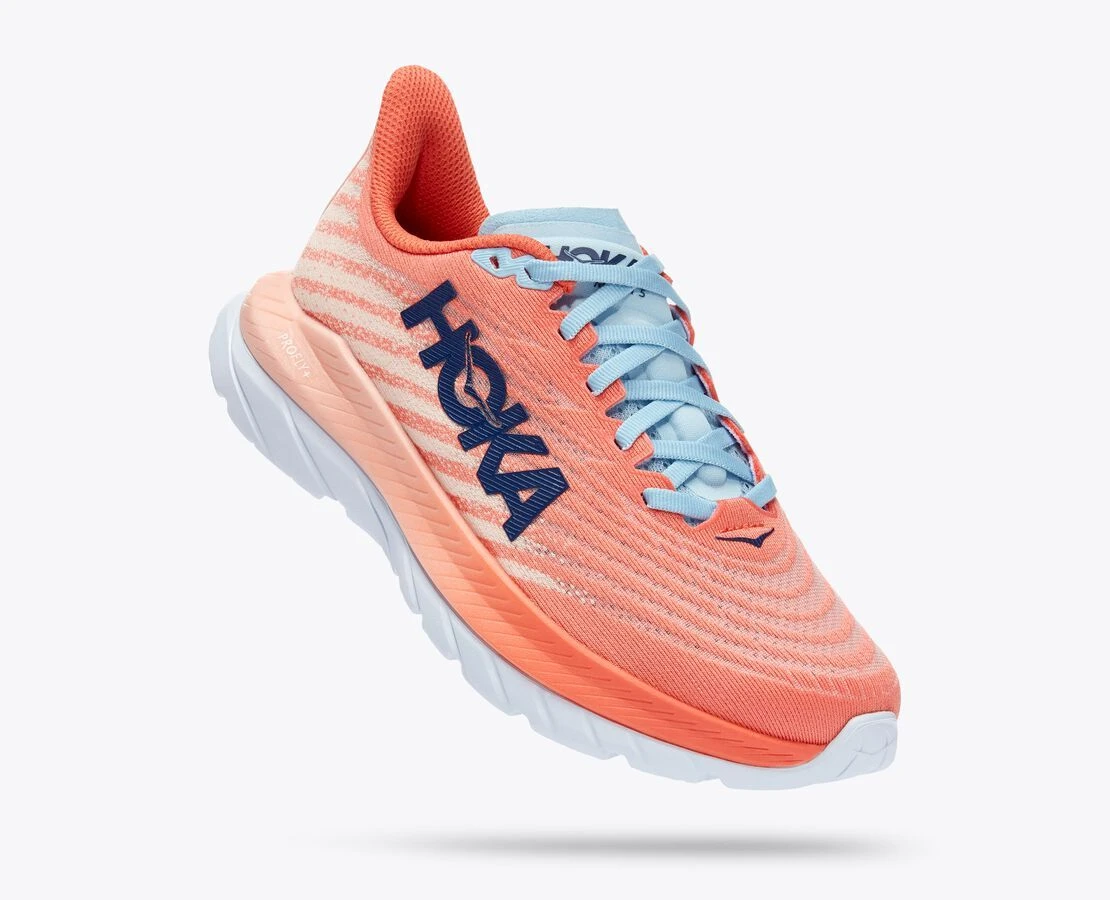 Hoka Mach 5 Damen Peach 1 Hoka Mach 5 Damen Peach