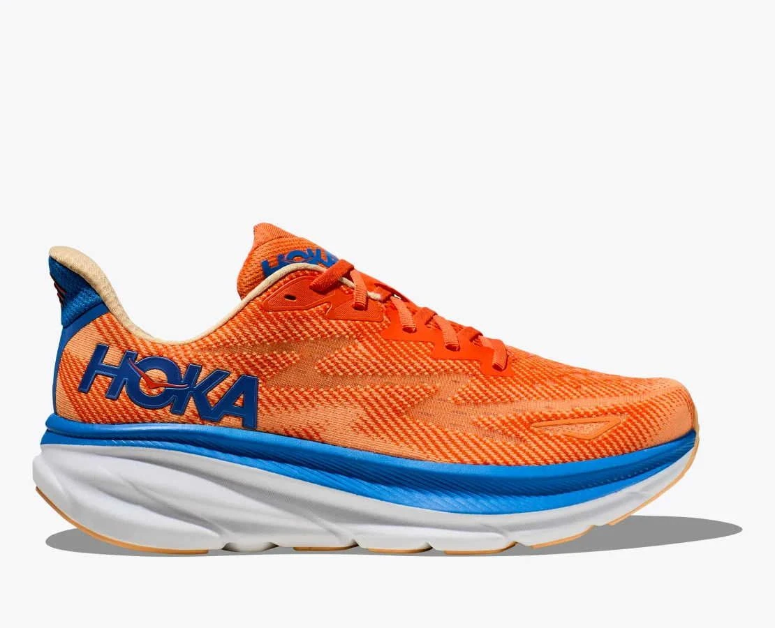 Hoka Clifton 9 Wide Herren Orange 1 Hoka Clifton 9 Wide Herren Orange