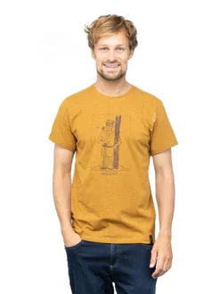 Chillaz Homo Mons Sportivus T-Shirt Herren Gold