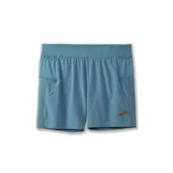 Brooks Sherpa 5"" 2-in-1 Short Slate Blue