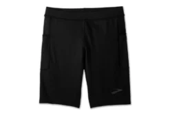 Brooks Source 9" Tight Herren Schwarz