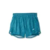 Brooks Chaser 5 2-in-1 Short Damen Lagoon