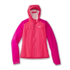 Brooks High Point WP Jacket Damen Pink