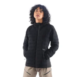 Artilect Divide Fusion Stretch Hoodie Damen Black