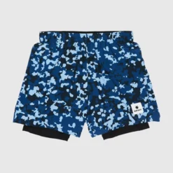 Saysky 2 In 1 Camo Pace Shorts 5zoll Herren