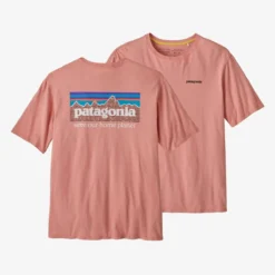 Patagonia P-6 Mission Organic SS Herren Sunfade Pink