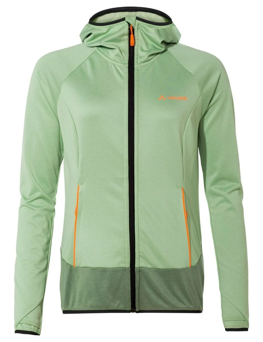 Vaude Tekoa Fleece Jacket II Damen Aloe Vera 1 Vaude Tekoa Fleece Jacket II Damen Aloe Vera