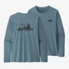 Patagonia LS Cap Cool Daily Graphic Shirt Damen Skyline