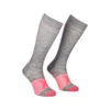 Ortovox Tour Compression Long Socks Damen Grey Blend