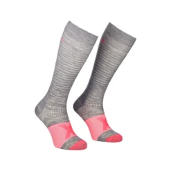 Ortovox Tour Compression Long Socks Damen Grey Blend
