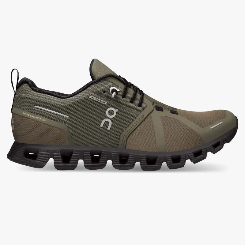 On Cloud 5 WP Damen Olive Black 1 On Cloud 5 WP Damen Olive Black
