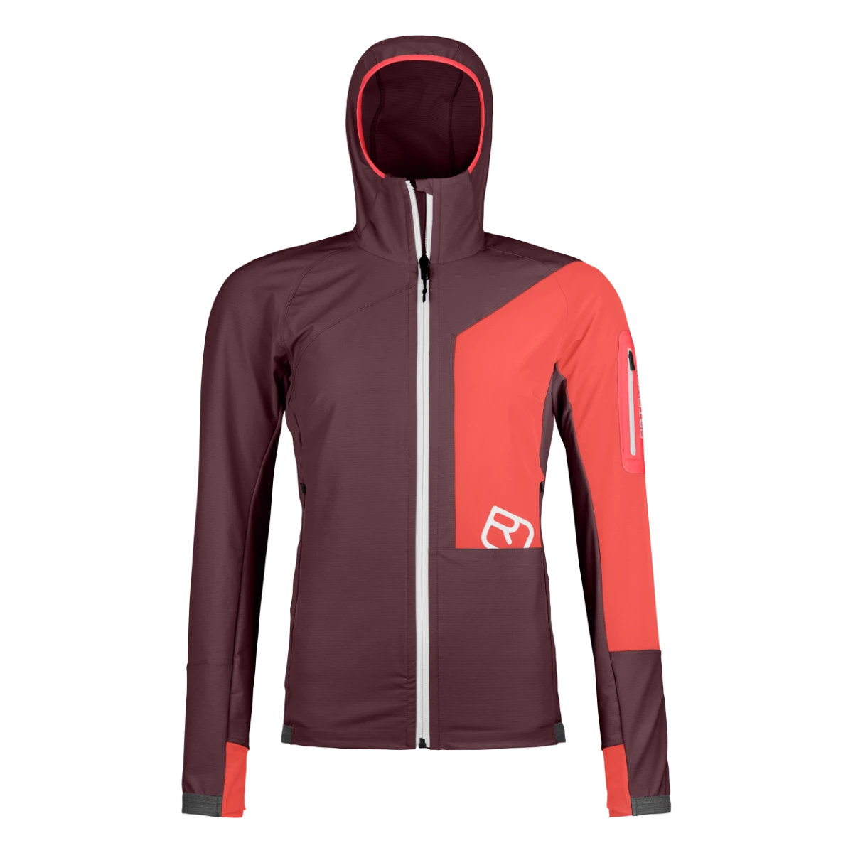 Ortovox Berrino Hooded Jacket Damen Wine 1 Ortovox Berrino Hooded Jacket Damen Wine