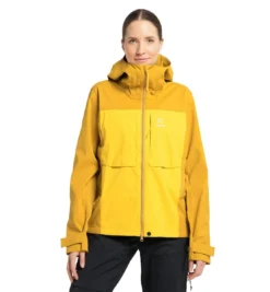 Haglöfs Touring Infinium Jacket Damen Gelb