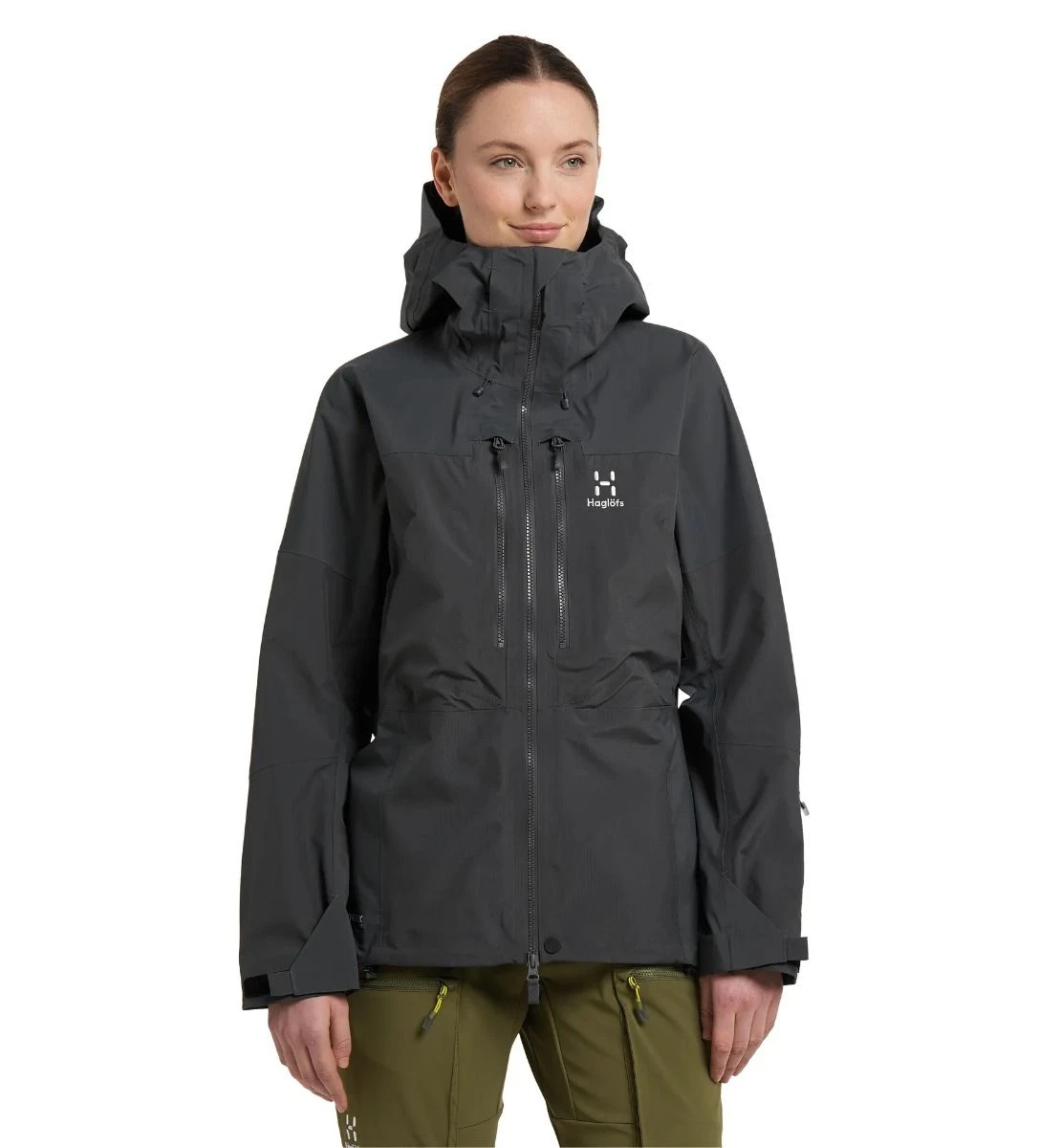 Haglöfs Spitz GTX PRO Jacket Damen Grau 1 Haglöfs Spitz GTX PRO Jacket Damen Grau