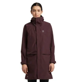 Haglöfs Aria Proof Parka Damen Braun