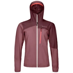 Ortovox 2.5L Civetta Jacket Damen Rot