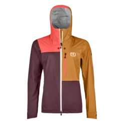Ortovox 3L Ortler Jacket Damen Wine