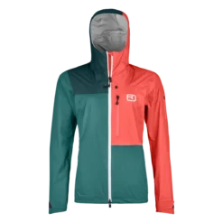 Ortovox 3L Ortler Jacket Damen Green