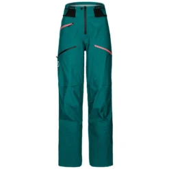 Ortovox 3L DEEP SHELL PANTS Damen Green