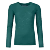 Ortovox 185 MERINO TANGRAM LS Damen Green