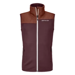 Ortovox Fleece Plus Vest Herren Wine