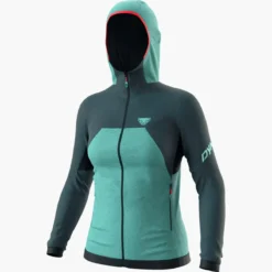 Dynafit Tour Wool Thermo Hoody Damen Türkis