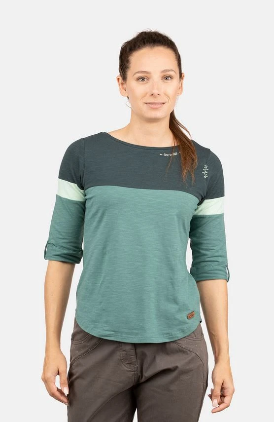 Chillaz Balanced LS Damen Green 1 Chillaz Balanced LS Damen Green