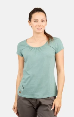 Chillaz Hide Best Time Chill Flower SS Damen Green