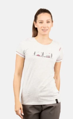 Chillaz Saile Chill Outside SS Damen Light Grey