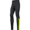 GORE® R3 Thermo Tights Herren Schwarz Neon