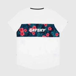 Saysky Flower Combat SS Herren White