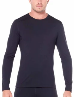 Icebreaker 200 Oasis Long Sleeve Crewe Herren -Kaufhaus Laufundberg fw18 men 200 oasis ls crewe 104365001 2 icebreaker laufundberg.de