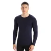 Icebreaker 200 Oasis LS Crewe Herren Navy