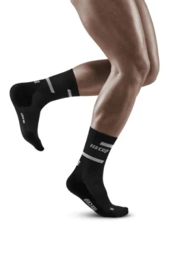 CEP Run Socks Mid Cut Herren Black