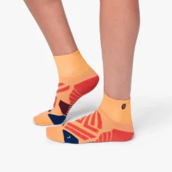 On Mid Sock Damen Orange